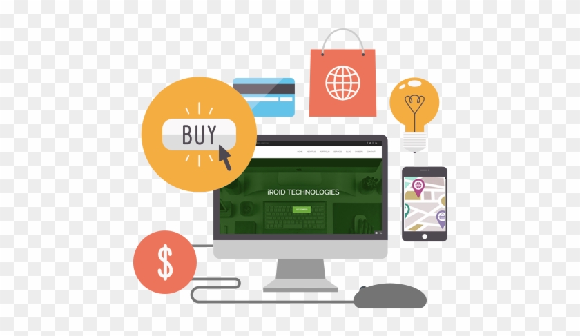 Why You Choose Iroid For Your E- Commerce Website Design - Ecommerce Development #835726
