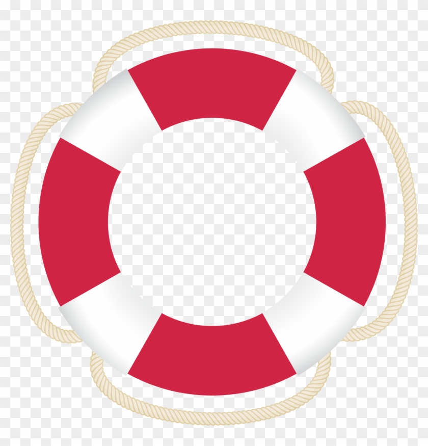 Lifesaver - Nautical Lifebuoy Clip Art #835773