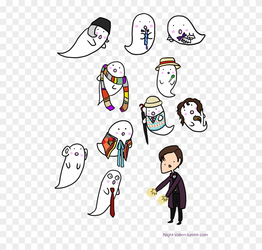 Ghosts Of Doctors Past, Present - Doctor Boo Sticker Set Hoodies & Sweatshirts #835820