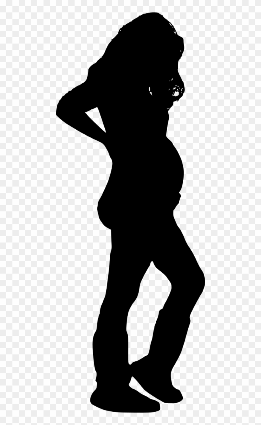 Free Png Pregnant Woman Silhouette Png Images Transparent - Pregnant Woman Silhouette Transparent #835897