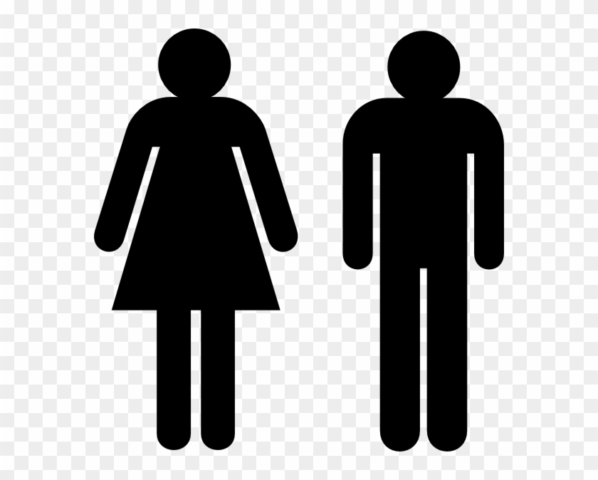 Restroom Signs Clip Art - Boy And Girl Symbol #835901