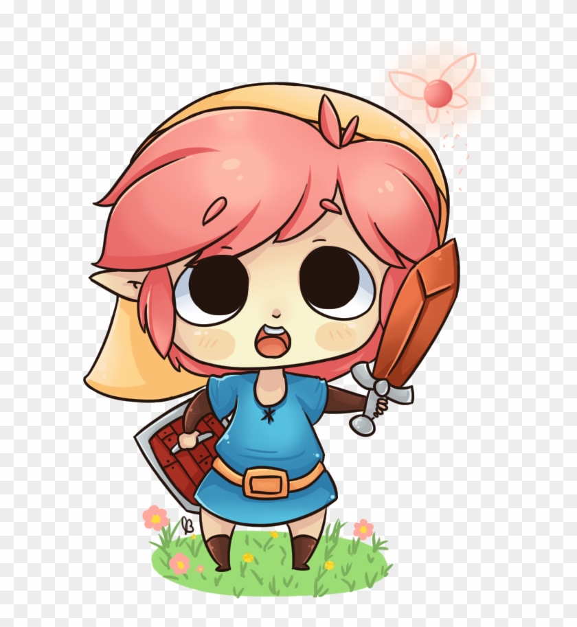 A Link To The Past Link - Link To The Past Link Pink Hair #835986