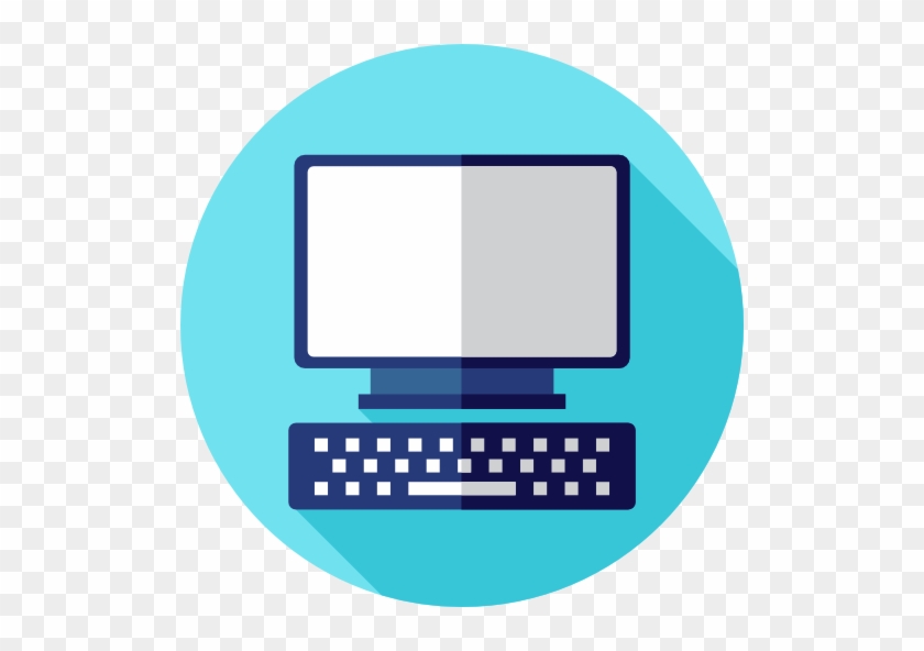Smartphone And Computer Flat Icons Vector - Technology Icon #836008