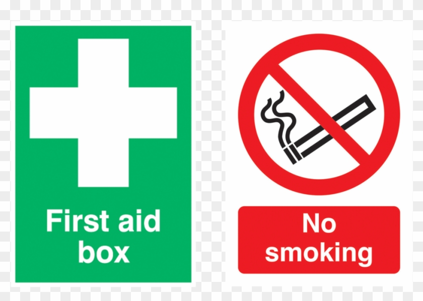 First Aid And No Smoking Signs - First Aid And No Smoking Signs #836048