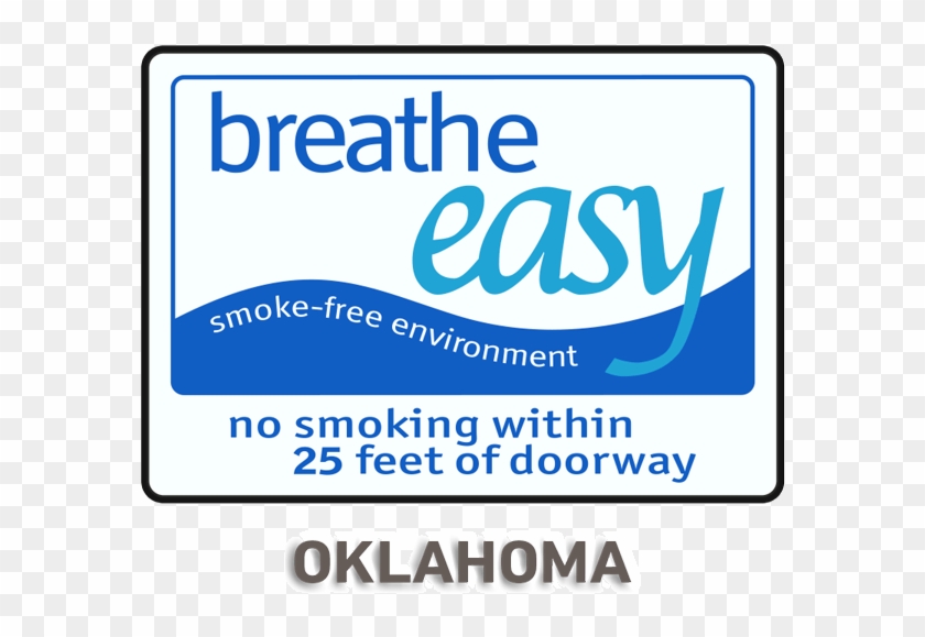 Oklahoma No Smoking Sign - Smoking Ban #836076