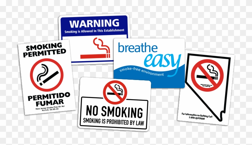 State No-smoking Regulations - Smoking Signs #836100