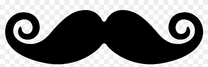 Free Moustache Transparent - Curled Mustache Png #836113
