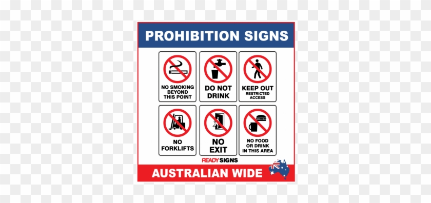 Prohibition No Food Sign #836114