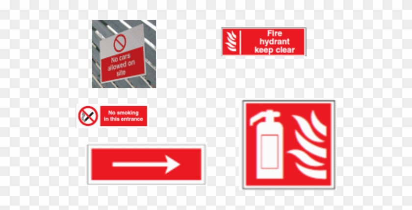 Signs Available In Rigid Plastic, Self Adhesive Vinyl - Fire Extinguisher Sign #836135