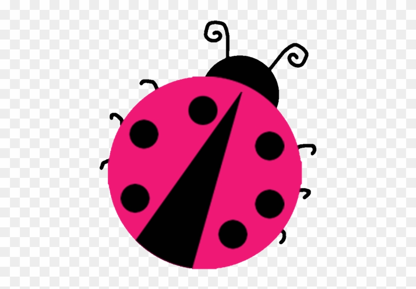 Ladybug - Pink And Black Ladybug #836233