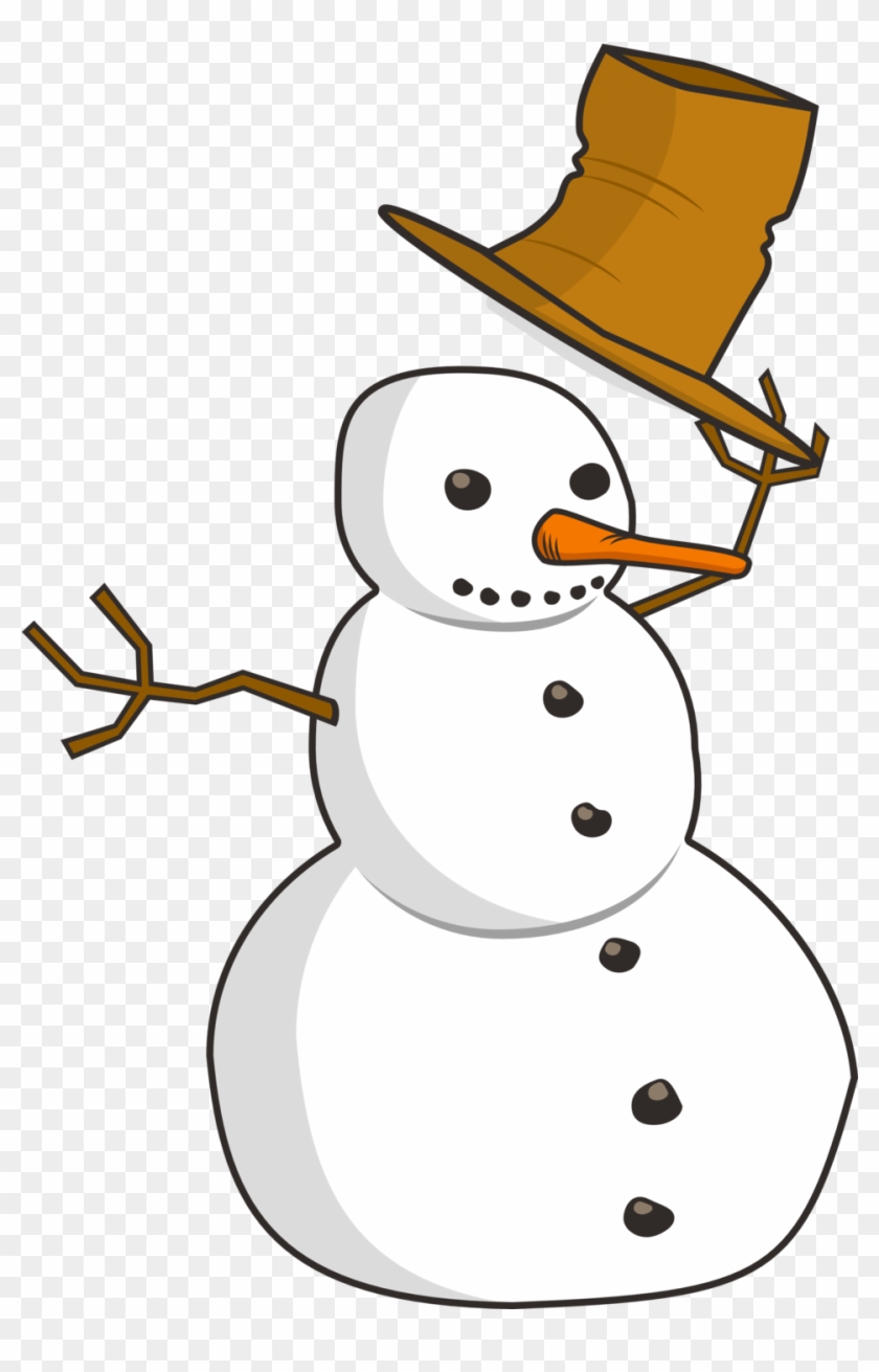 Winter Hat Clipart 25, Buy Clip Art - Snowman #836330