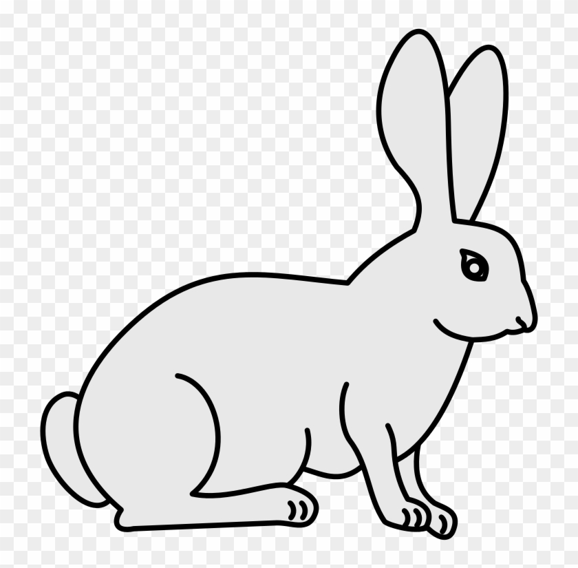 Coa Illustration Elements Animal Rabbit - Illustration Of A Rabbit #836415