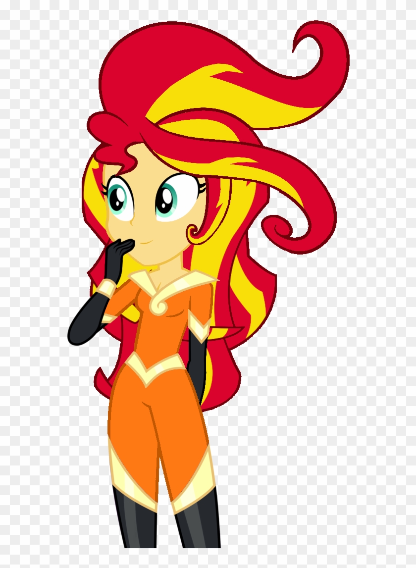 Sunset As Superhero By Sunsetshimmer333 - My Little Pony Sunset Shimmer As A Superhero #836467