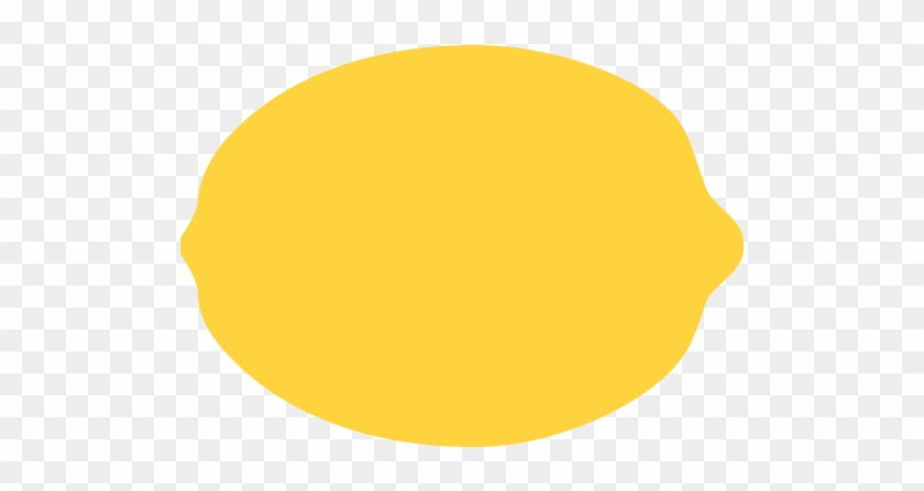 Lemon Emoji - Circle #836485