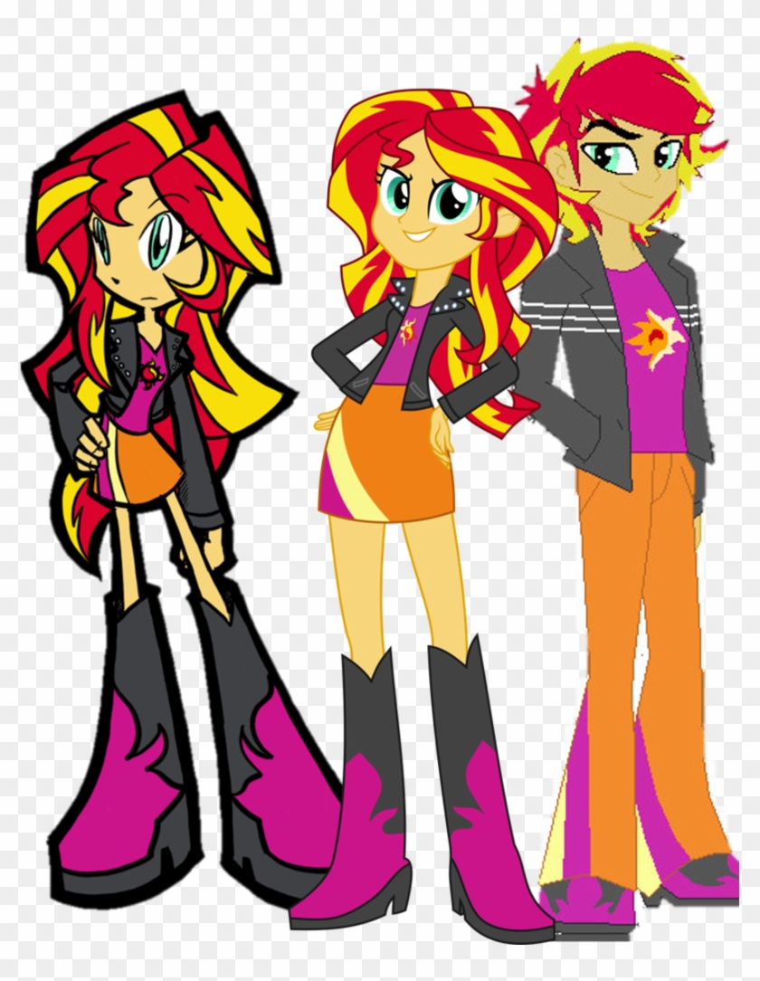 Sunset Shimmer, Sunset Glare Burst Sunset Shimme By - Sunset Shimmer And Sunset Glare #836524