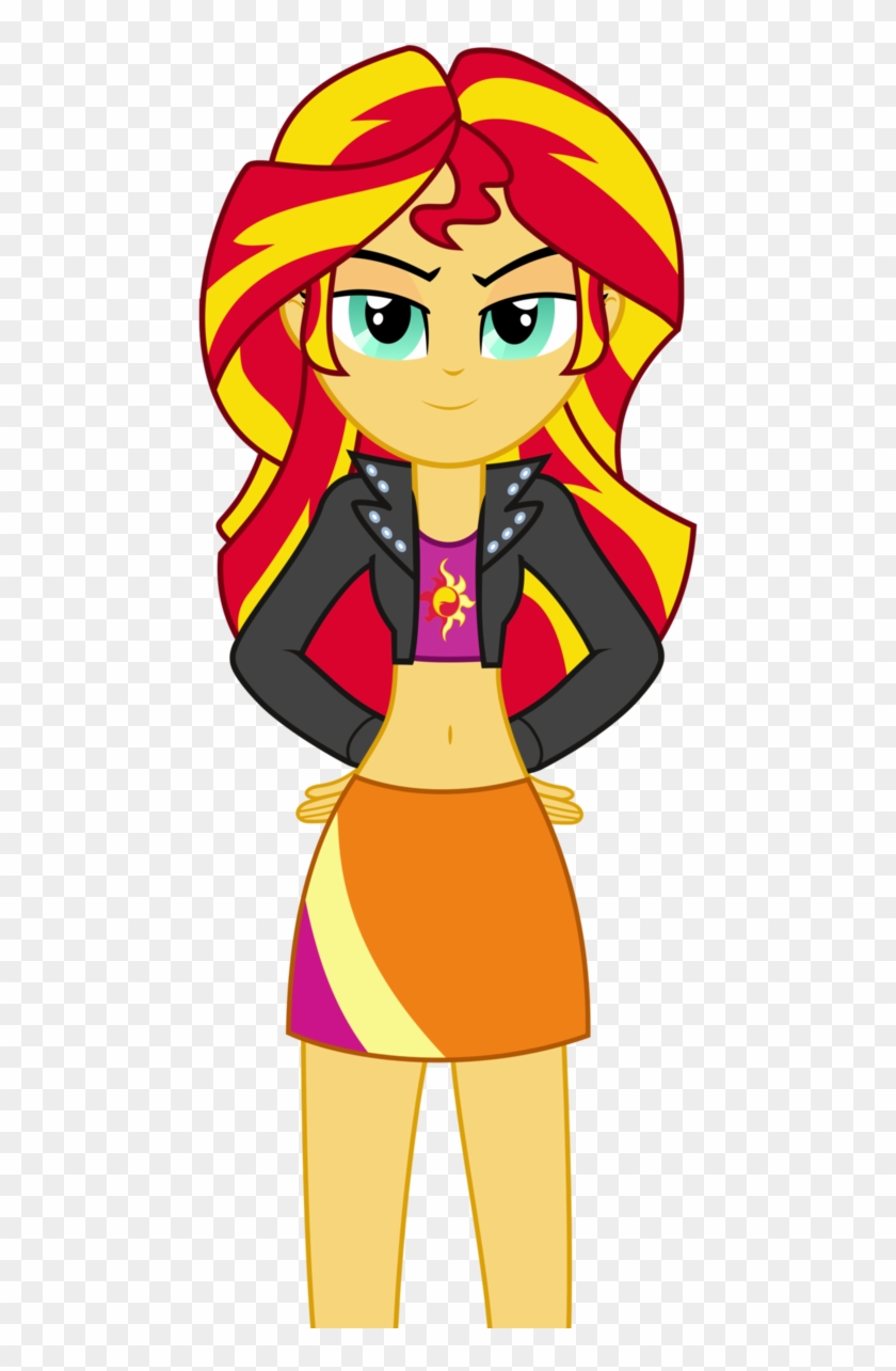 Sunset Shimmer Belly Button