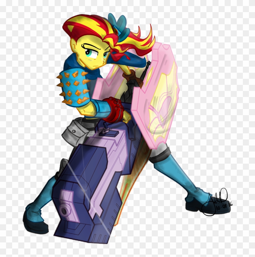 08 Sunset Shimmer Twilight Sparkle Fictional Character - Mlp God Eater #836566