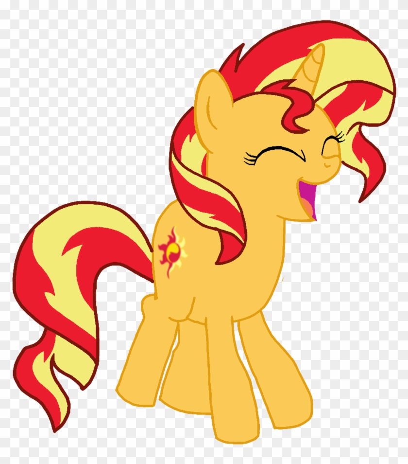 Super Happy Sunset Shimmer By Torvusil - Sunset Shimmer Pony Happy #836572