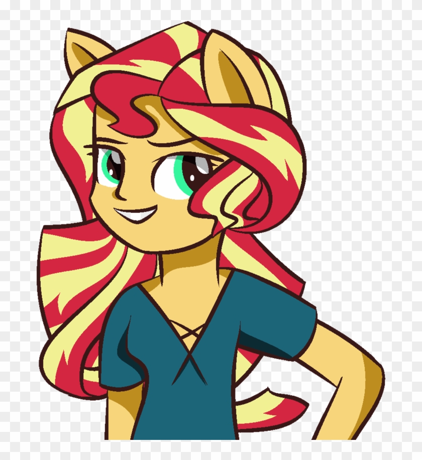 Sunset Shimmer By Berrypunchrules - Cartoon #836580