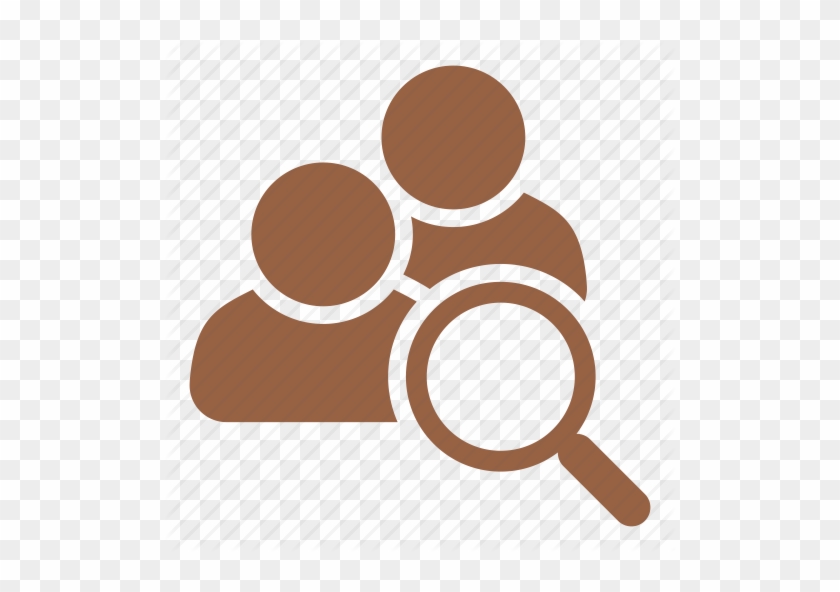Search Icon Group - Multiple User Icon Png #836631