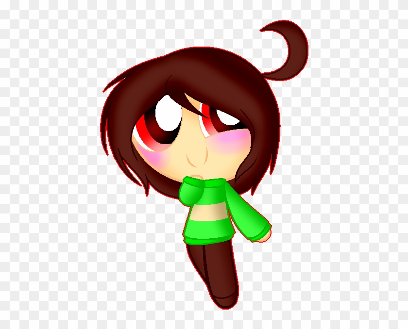 Chara In Powerpuff Style - Chara Powerpuff Girl Undertale #836639