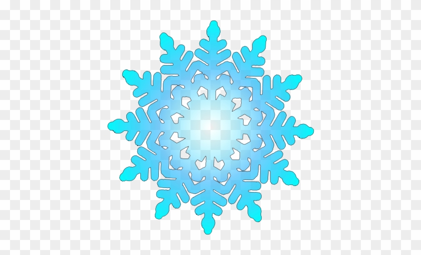 Cute Snowflake Clipart Snowman Catching Snowflakes - Circle #836663