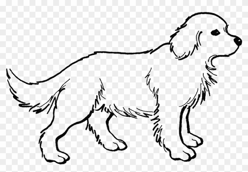 Fantástico Dibujos Para Colorear Animales Gratis Adorno - Coloring Pages Golden Retriever #836821