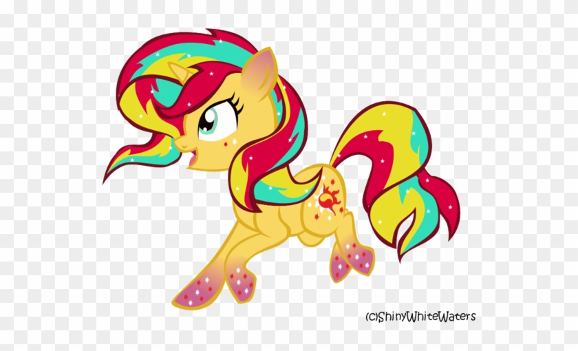 Rainbow Power Sunset Shimmer By Shinywhitewaters - My Little Pony Rainbow Power Sunset Shimmer #836848