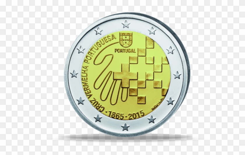 2 Euro „rotes Kreuz Portugal“ - Portugal 2 Euro Rode Kruis 2015 Unc #836950