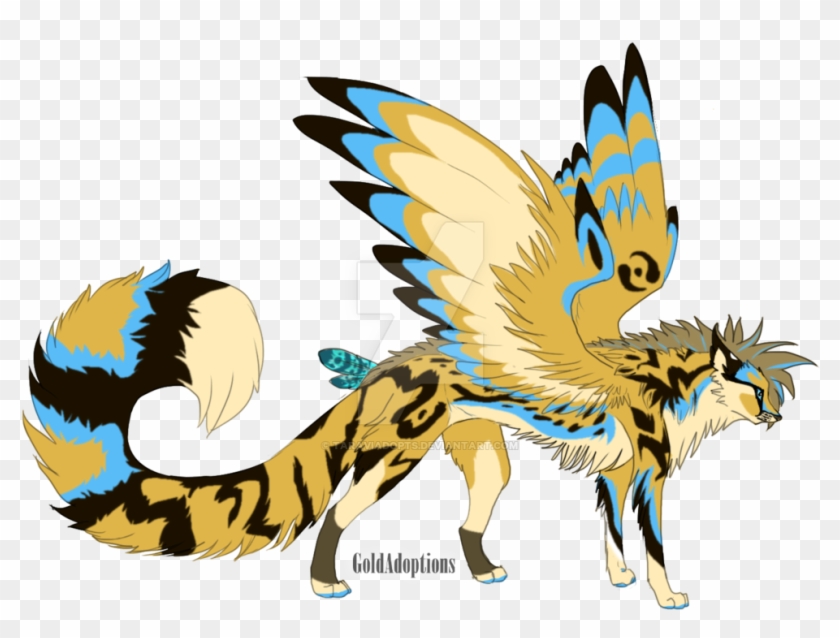 Winged Cheetah Oc Auction By Taraviadopts - Anime Winged Cat #836965