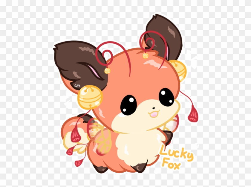 #040 Lucky Fox Floof-fluff Auction - Cartoon #836982