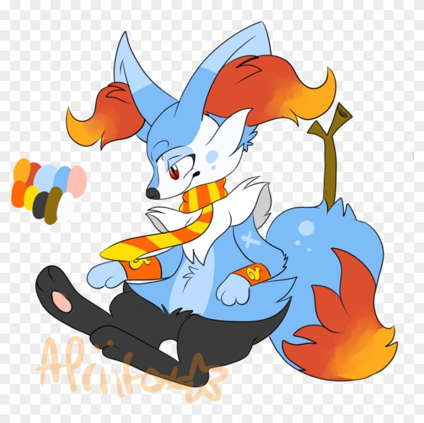 Braixen Adoptable Auction - Cartoon #837031