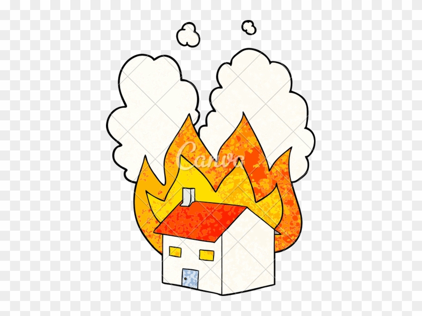 Cartoon Burning House - Burning House Cartoon #837060
