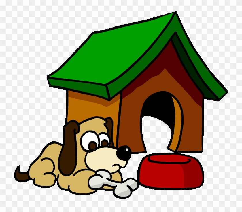 Cartoon Dog House Pictures - Cartoon Dog At Home - Free Transparent PNG  Clipart Images Download