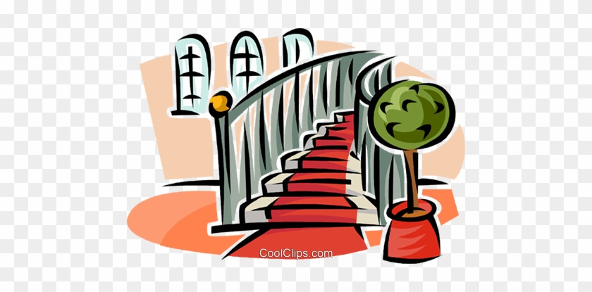 Stairs Clipart Vector - Stairs At Home Clipart #837080