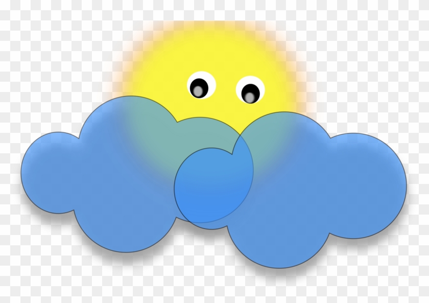 Sun And Clouds Clipart - Sun And Clouds Clip Art #837107