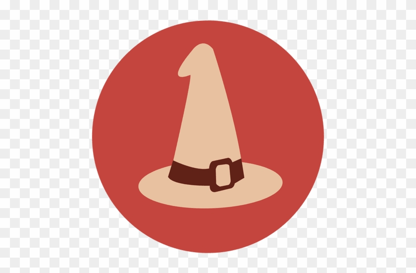Witch Hat Circle Icon - Portrait Of A Man #837110