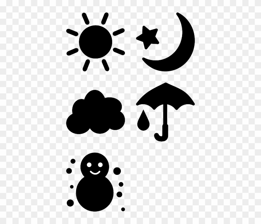 Weather, Sun, Sunshine, Clouds, Cloudy, Pictogram - Pictograma Clima #837143