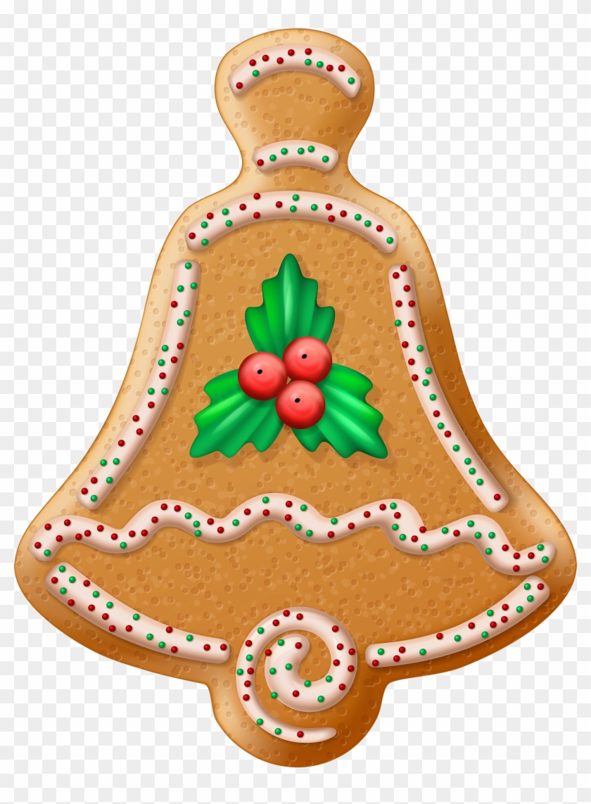 Gingerbread Clipart Holiday Cookie - Clip Art #837155