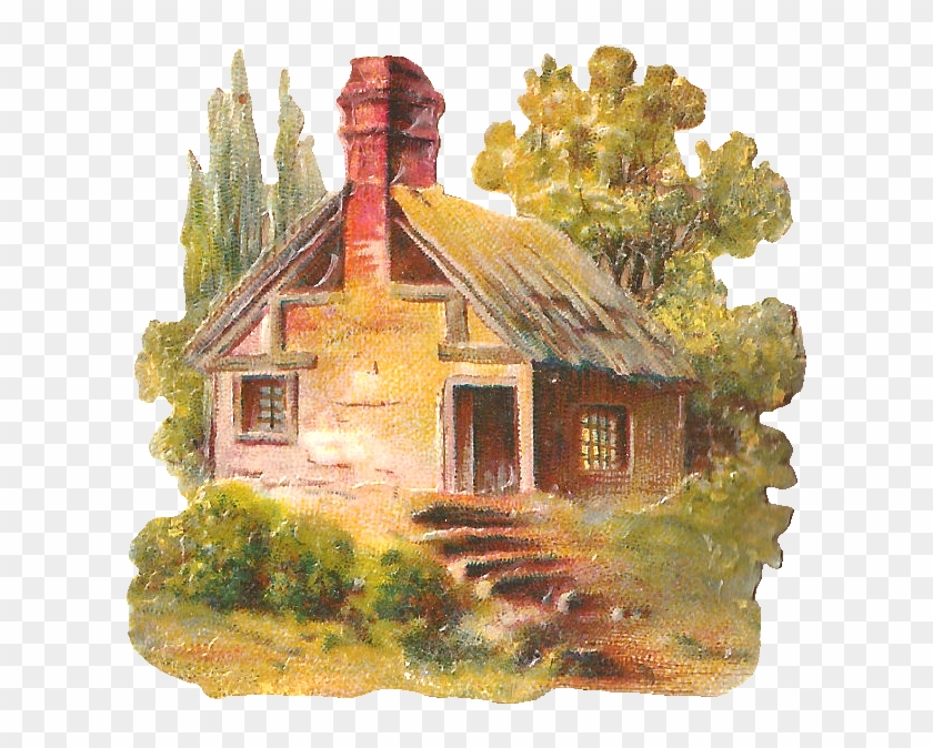 Cottage Clipart Country Cottage - Country Home Clipart #837200
