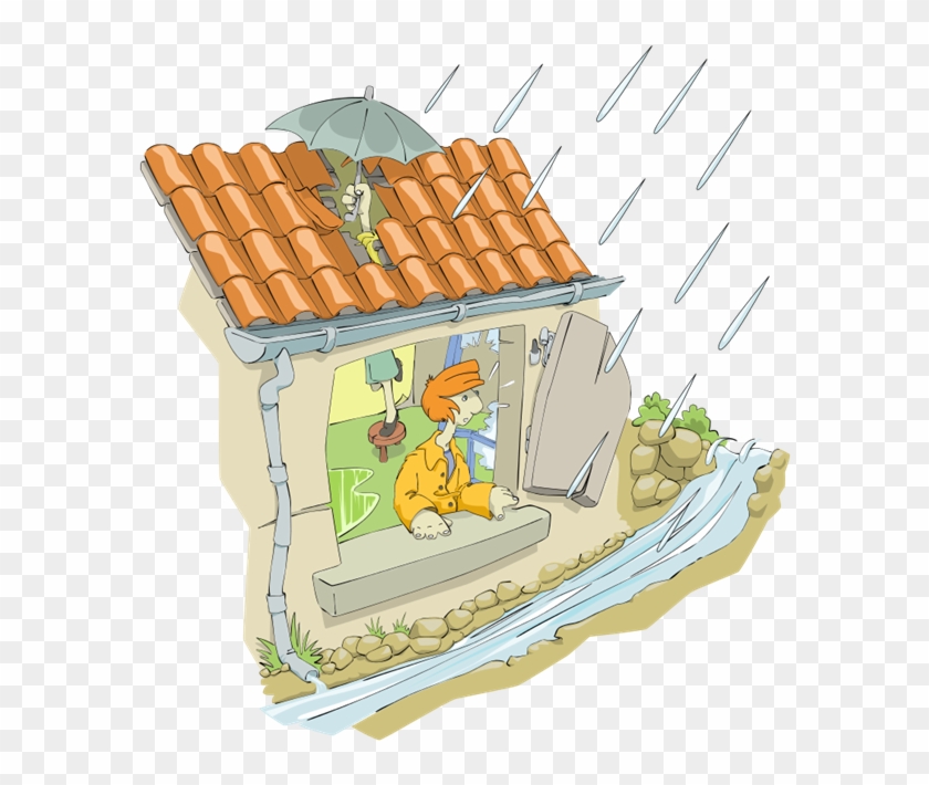House Leaky Roof Clipart Sc 1 St Weclipart - Leaky Roof Clip Art #837225
