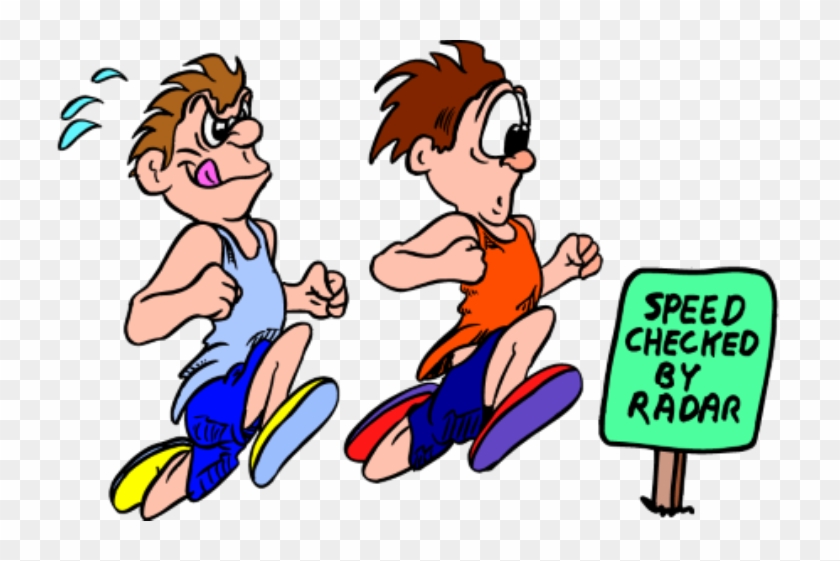 Run With King Pic - 2 People Running Cartoon #837284