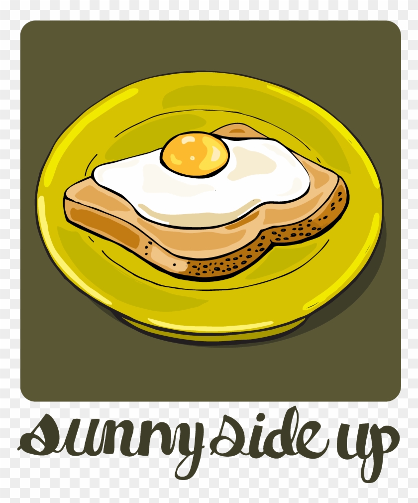 Excellent Eggs Sunny Side Up With Cooked Egg Clipart - Fried Egg #837331