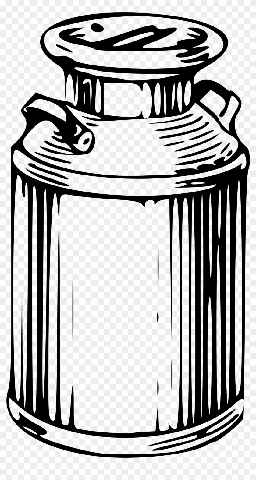 Clipart - Milk Can Vector Png #837339