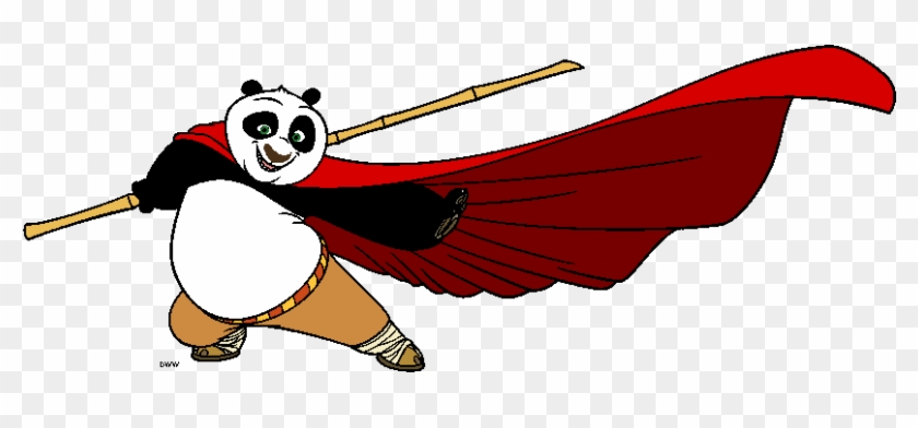 Po Wearing Cape - Kung Fu Panda 2 #837374