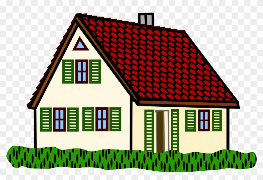 Free Image Of Houses Clipart - Clipart Houses #837439