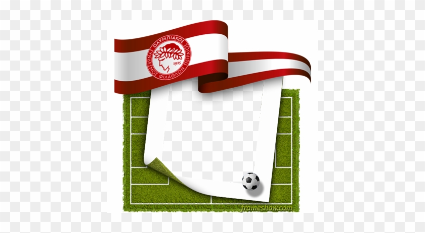 Olympiacos Photo Frame - Soccer Photo Frame Png #837444