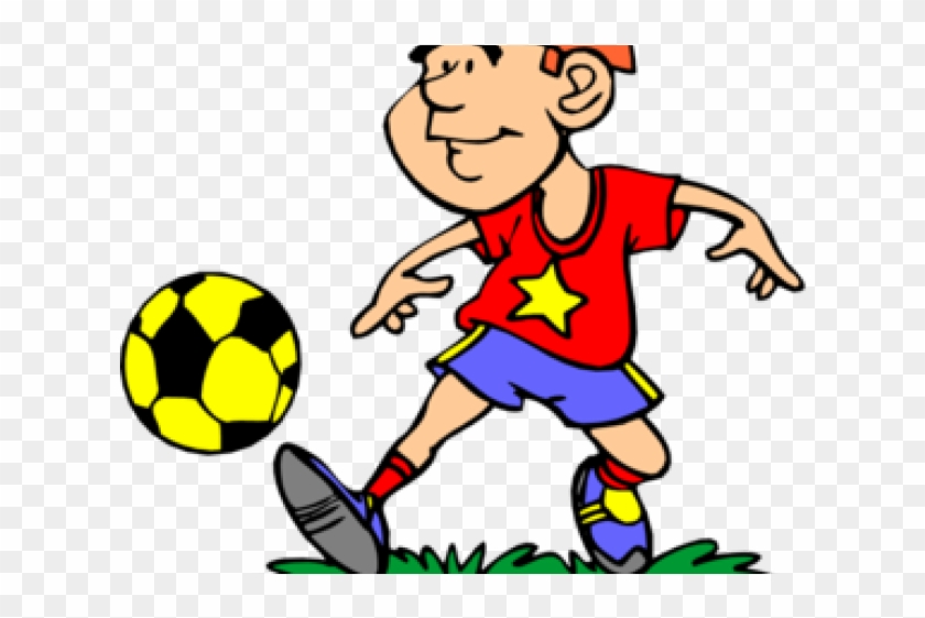 Football Clipart Clipart Player Play Soccer Clipart Free Transparent Png Clipart Images Download
