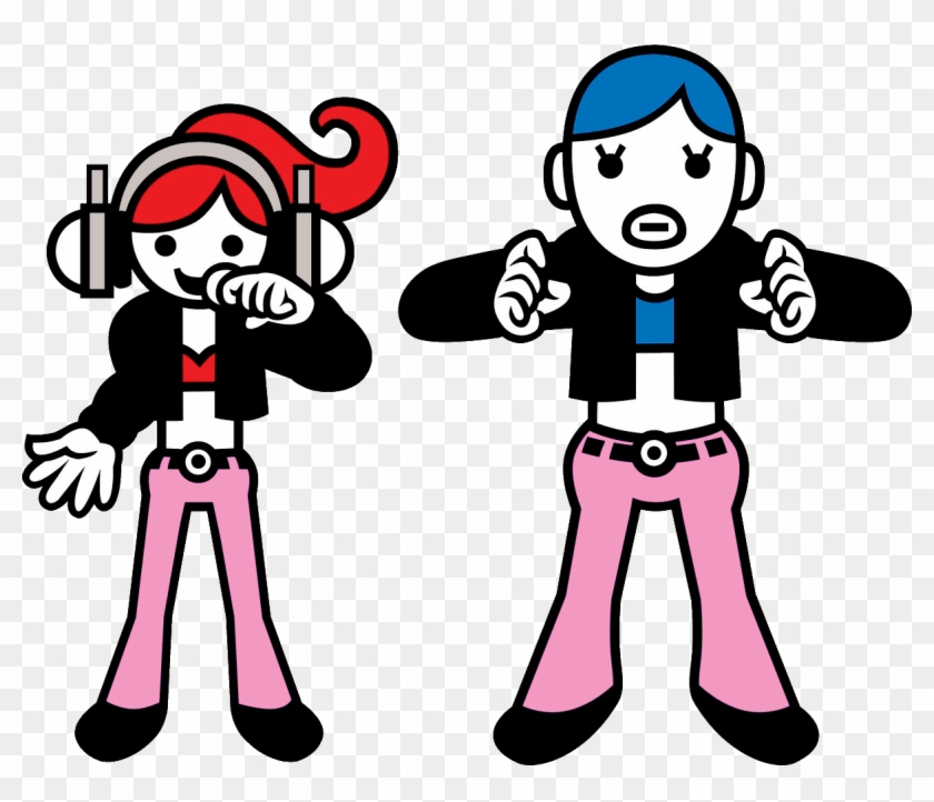 Artwork From Rhythm Tengoku - Rap Women Rhythm Tengoku #837521