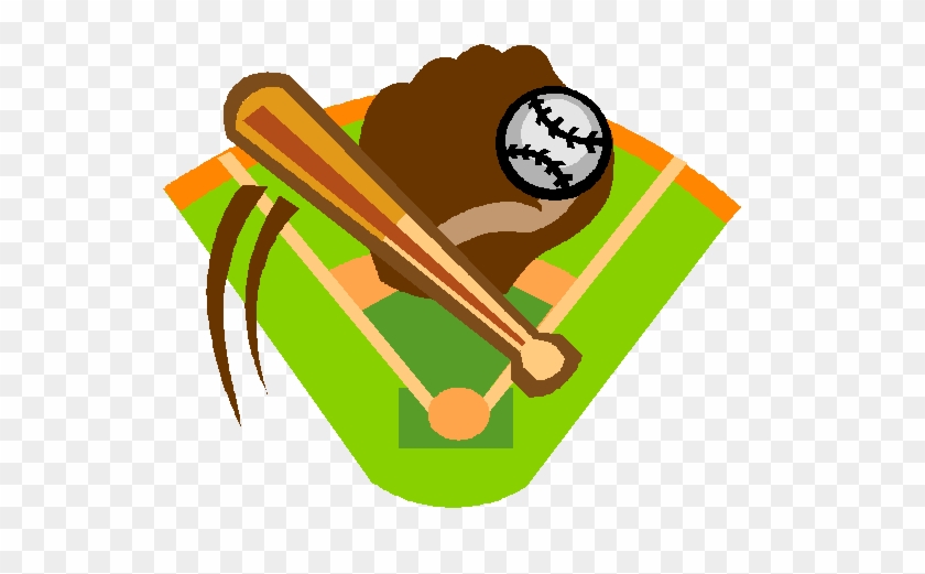 Video Game Powerpoint - Baseball Bats Field Clipart #837553